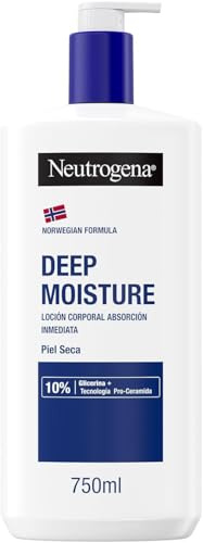 Neutrogena Deep Moisture Body Lotion for Dry Skin, 750ml