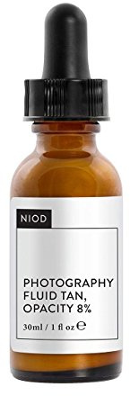 NIOD Photography Fluid Opacity 8% Tan Serum 30ml for Radiant, Smoothed Skin