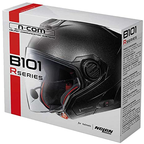 Nolan N-Com B101 R Interfono Bluetooth per Moto - Nero