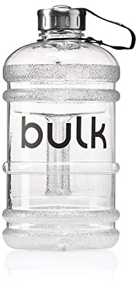Bulk Gourde D'eau, Gourde de Sport, Clair, 2,2 Litres