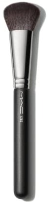MAC Cosmetics Pinceau Visage 128S Split Fibre Cheek pour Femme, Noir, 1 pièce