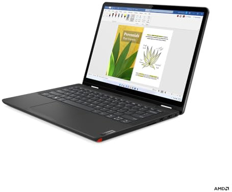 Lenovo 13w Yoga Gen 2 AMD Ryzen 5 7530U 13.3" WUXGA Touchscreen 2-in-1 Laptop - 8GB RAM, 256GB SSD, Windows 11 Pro, Black