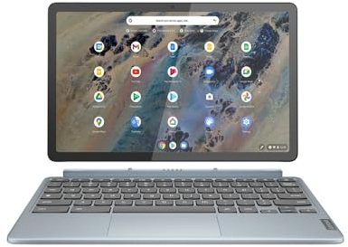 Lenovo IdeaPad Duet 3 11" Chromebook Laptop (Qualcomm Snapdragon 7c, 4GB RAM, 64GB eMMC) - Misty Blue