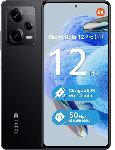 Xiaomi Redmi Note 12 Pro 5G 128GB Graphite Black Unlocked Dual SIM