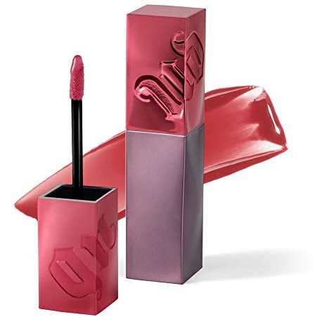 Urban Decay Vice Lip Bond Liquid Lipstick, PDA - Medium Brick Red, Glossy Longwear, Up to 16HR Wear