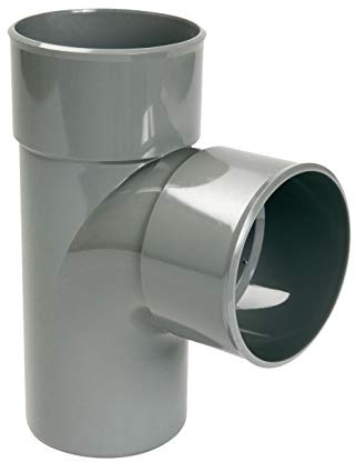 Nicoll Té PVC 87°30 MF Diamètre 100 mm