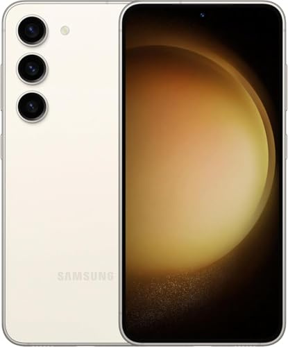 Samsung Galaxy S23 5G 128GB Cream Unlocked Dual SIM Smartphone