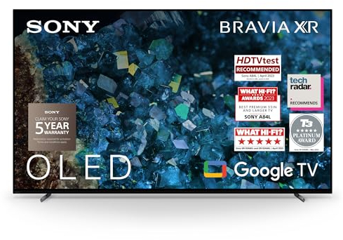 Sony BRAVIA XR XR-83A84L 83 Inch OLED 4K HDR Google Smart TV Black