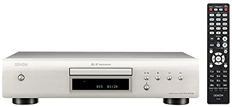 Denon DCD-600NE CD Player Silver - AL32 Processing, Pure Direct Mode, Optical Output