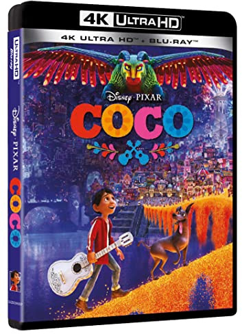 Disney Pixar Coco Blu-ray 4K UHD + Blu-ray Édition Espagnole