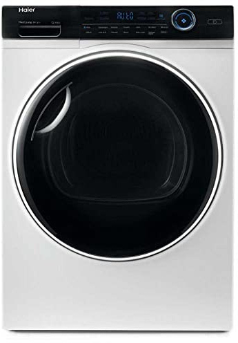 Haier I-Pro Series 7 HD90-A3979-S Sèche-linge Pompe à Chaleur 9 kg Blanc Pose Libre Moteur Inverter