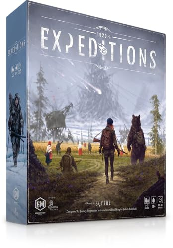 Stonemaier Games Expeditions Card Game - Ages 14+, 1-5 Players, 60-90 Minutes Playing Time, Multi-coloured