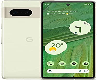Google Pixel 7 5G 128GB Lemongrass Green Dual Sim Unlocked Smartphone