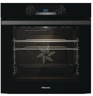 Hisense BI62212ABUK Built-in Electric Single Oven - Black - A Rated, 22 x 23 x 23 inches (L x W x H)
