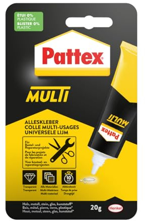 PATTEX Multi - Colle multi-usages tous matériaux sans solvant - Tube 20g