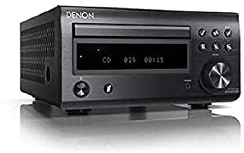 Denon RCD-M41 DAB Bluetooth CD Receiver Hi-Fi Mini System - Black