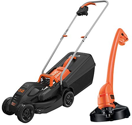BLACK+DECKER, Set 2 pezzi: Tagliabordi con Rasaerba 1000W. BEMW351GL2-QS