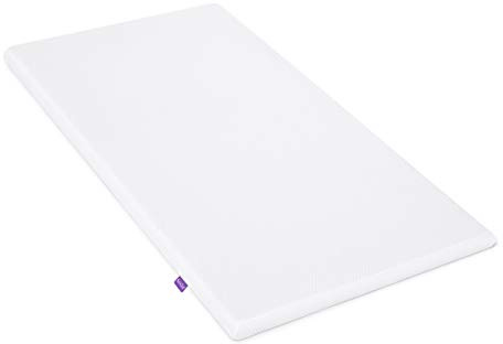 Snuz SnuzPod4 Crib Mattress - White, 40x75.5x3cm - Premium Foam with 3D Breathable Mesh Cover